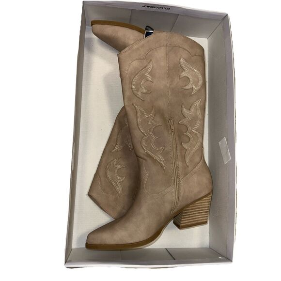 Dolce Vita Cowgirl Kara’s Boots COLOR: SAND NUBUCK - NEW - Size 9 Womens - Picture 6 of 6